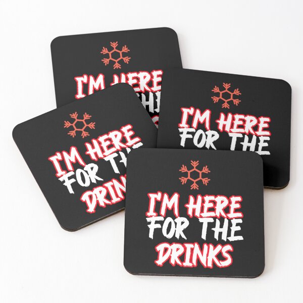 Item preview, I'M HERE FOR DRINKS designed and sold by Pro-Wear.