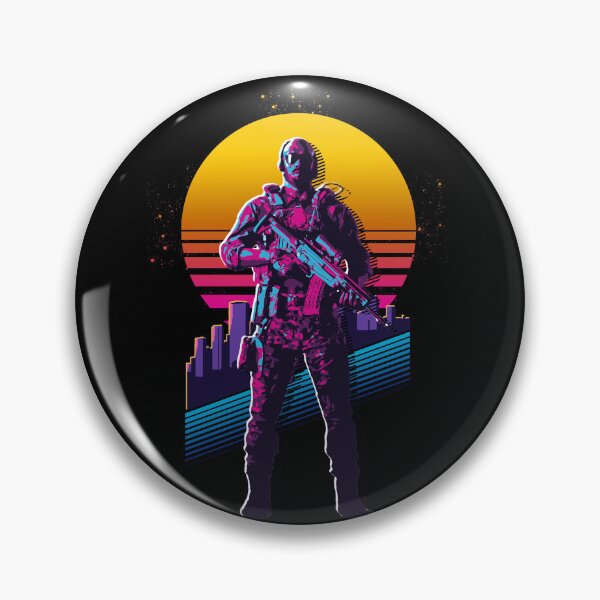 Item preview, Battlefield 2042 - Crawford *80s retro* designed and sold by MyRetroArt.