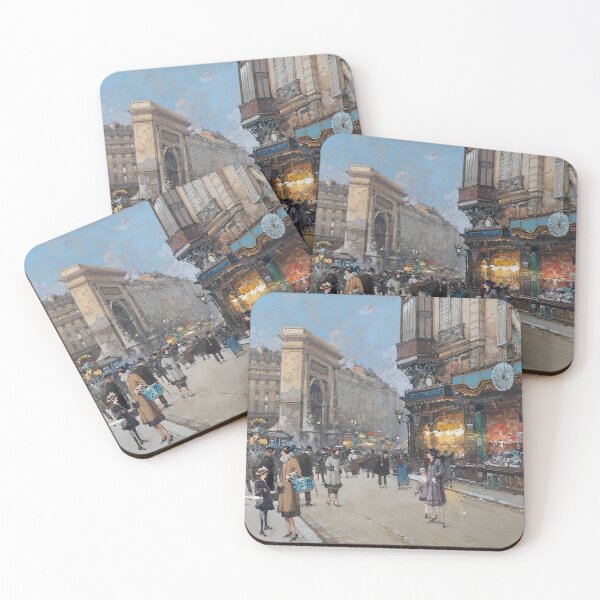 Item preview, Porte Saint Martin, Paris (20th century) - Eugène Galien Laloue designed and sold by SALON DES ARTS.