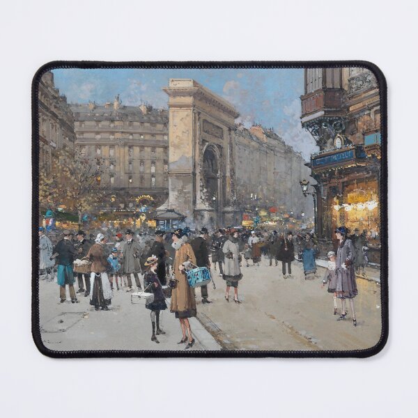 Item preview, Porte Saint Martin, Paris (20th century) - Eugène Galien Laloue designed and sold by SALON DES ARTS.