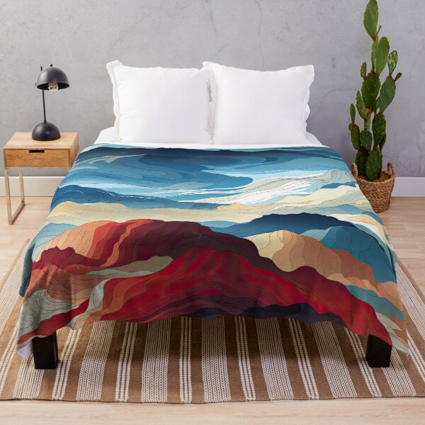 Item preview, A Seamless Mountain Silhouette Pattern designed and sold by Purr- Paradise.