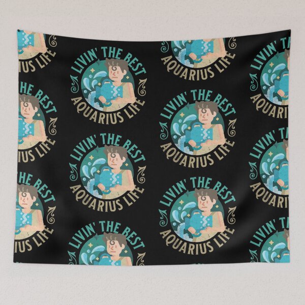 Item preview, Aquarius Zodiac designed and sold by NinniShop.