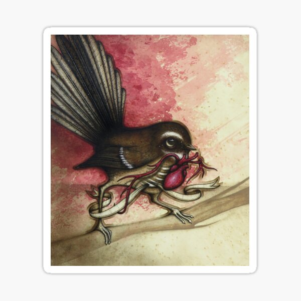 Item preview, Worn Heart  designed and sold by A Curious Bestiary.
