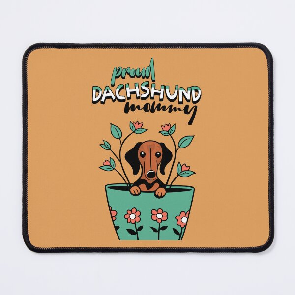 Item preview, Proud Dachshund Mum Flower Pot Dog designed and sold by Hic21.