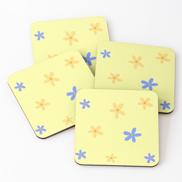 Item preview, Aesthetic Blue and yellow kidcore daisy flowers pack | kid core | multicolor | babycore | buttercup designed and sold by Kayochine.