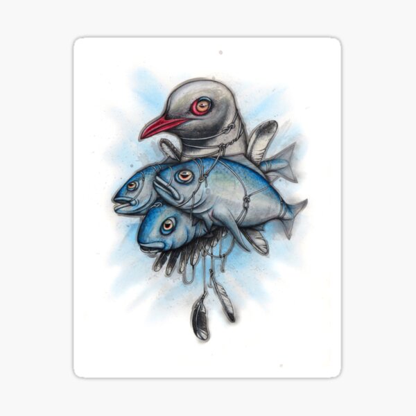 Item preview, Fight or Flight designed and sold by A Curious Bestiary.