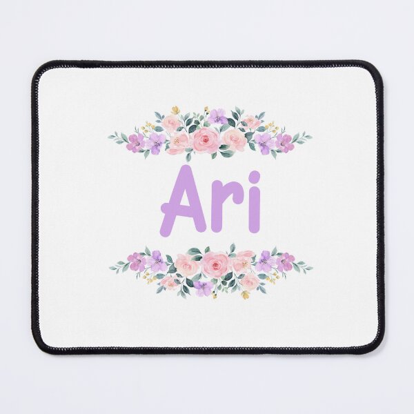 Item preview, Purple Flower Ari Name Label designed and sold by NormadWorld.