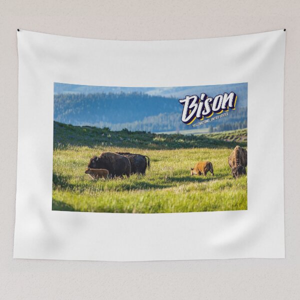 Item preview, Bison at Yellowstone designed and sold by GestaltImagery.