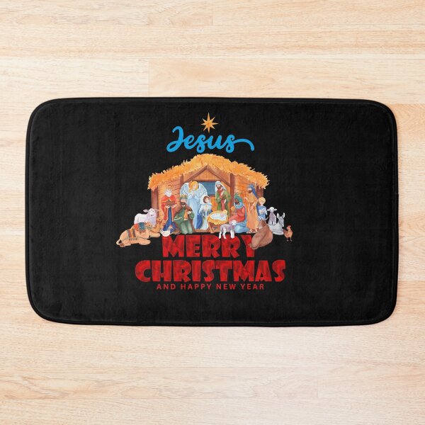 Item preview, Jesus Merry christmas and Happy new year designed and sold by Faithandpattern.