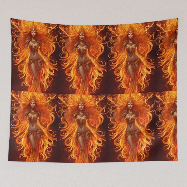 Item preview,  Fire Goddess designed and sold by FineArtworld7.