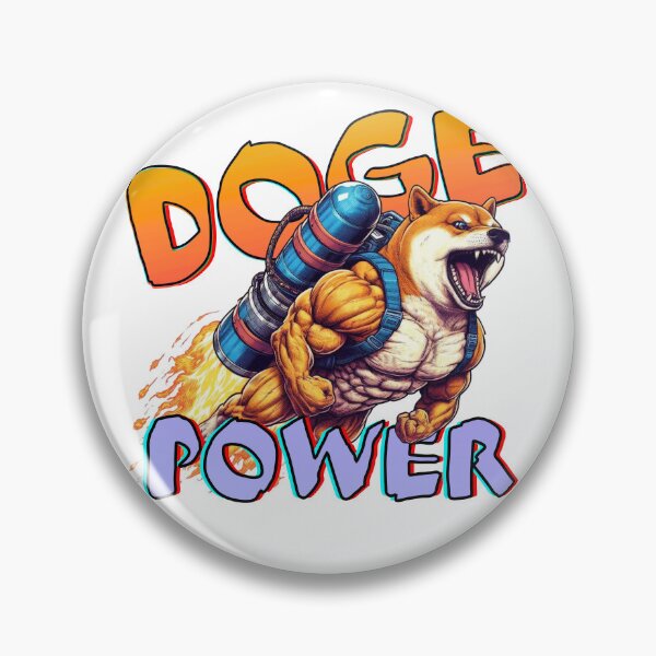 Item preview, Doge Power, meme de moneda Doge, shiba inu, meme manga, moneda Doge designed and sold by 1SINGHA.