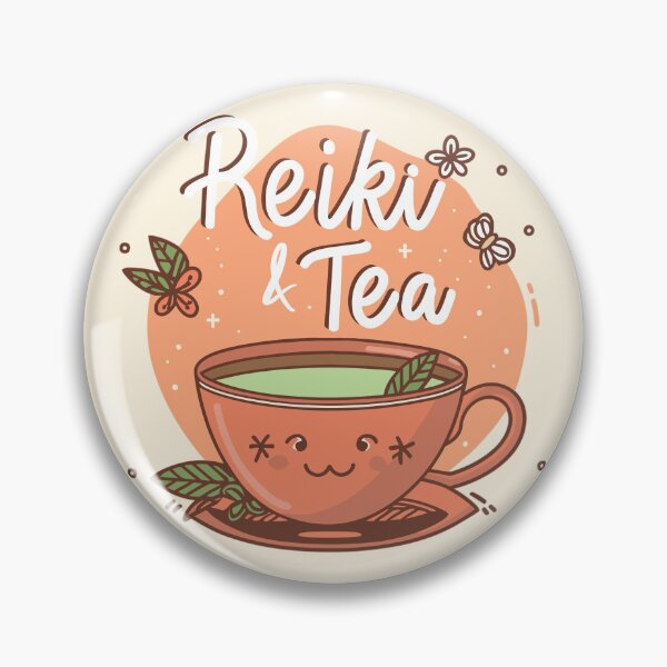 Item preview, Smiling Mug Harmony: Reiki and Tea Love designed and sold by EvaAngel.