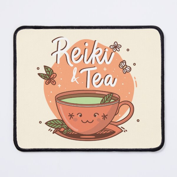 Item preview, Smiling Mug Harmony: Reiki and Tea Love designed and sold by EvaAngel.
