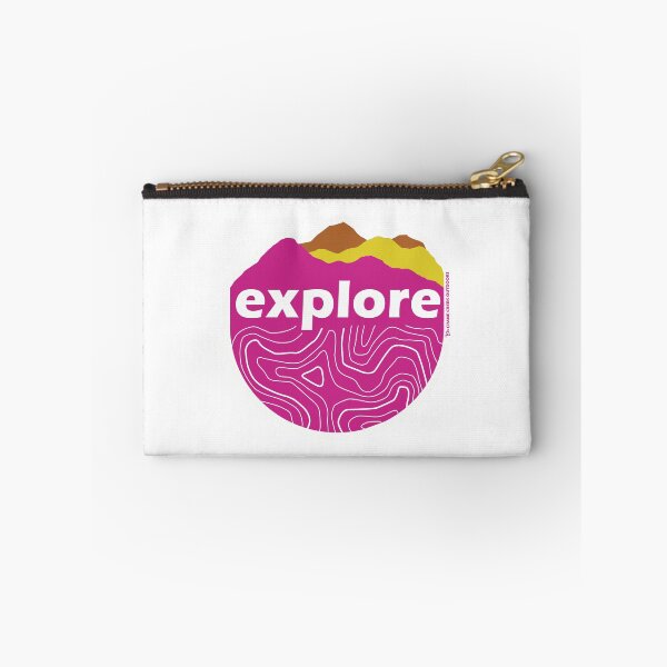 Item preview, Pink Explore Mountains designed and sold by CraneCreek.