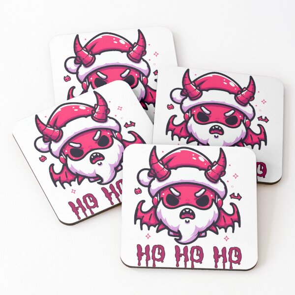 Item preview, demonic kawaii santa designed and sold by Animalia-.