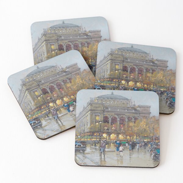Item preview, Théâtre du Châtelet, Paris (20th century) - Eugène Galien Laloue designed and sold by SALON DES ARTS.