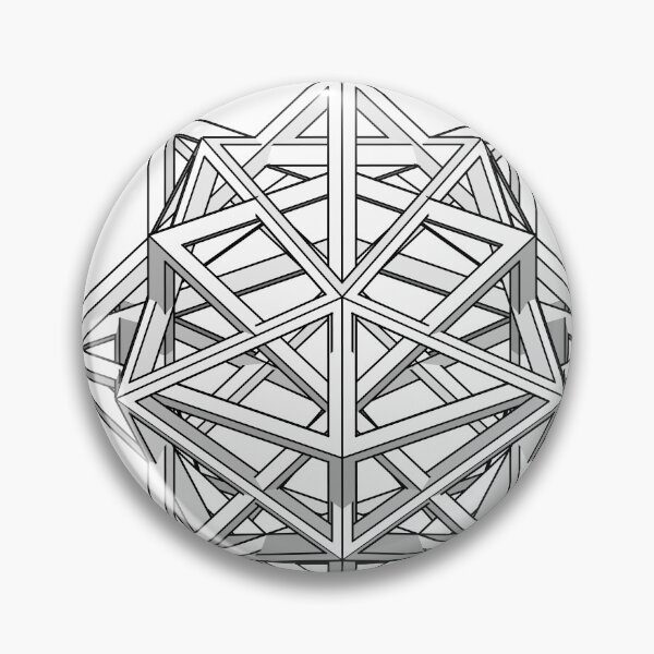 Item preview, Gmtrx Lawal Geometron's nested star tetrahedron, icosahedron and octahedron designed and sold by Seni Lawal.