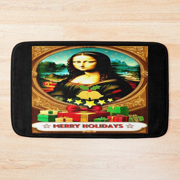 Item preview, Mona Merry Lisa Holidays. designed and sold by Giulivo Store Graphic.