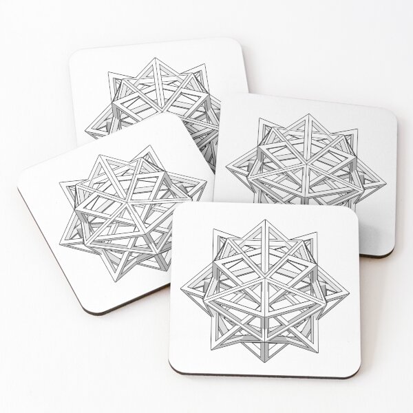 Item preview, Gmtrx Lawal Geometron's nested star tetrahedron, icosahedron and octahedron designed and sold by Seni Lawal.