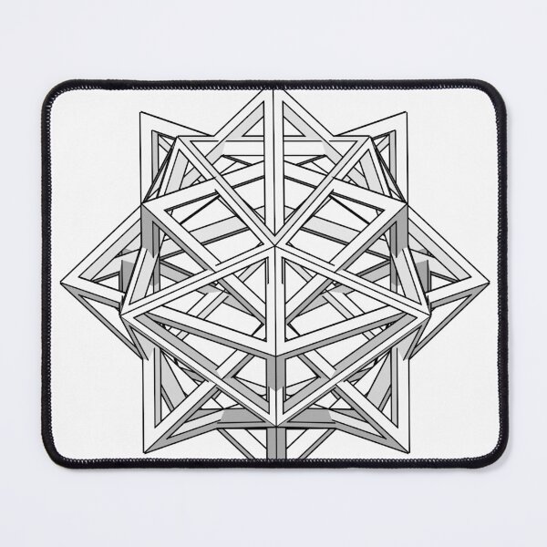 Item preview, Gmtrx Lawal Geometron's nested star tetrahedron, icosahedron and octahedron designed and sold by Seni Lawal.