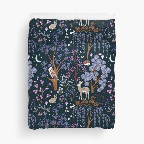 Item preview, Woodland Night Life - Ultra Violets  designed and sold by TigaTiga.