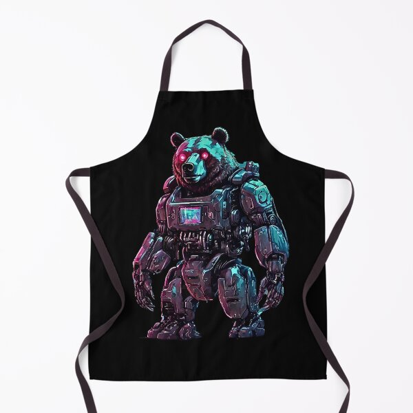 Item preview, Cyber Bear A Unique Atmosphere of the World designed and sold by Aquillashop.