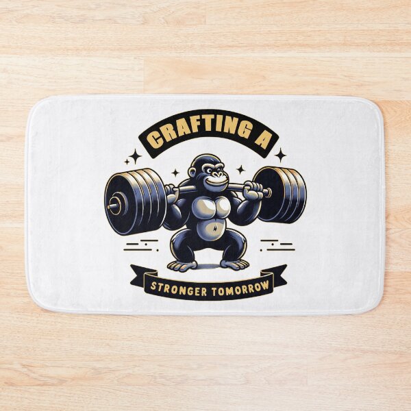Item preview, Weightlifting - Crafting a Stronger Tomorrow designed and sold by Mindful-Designs.
