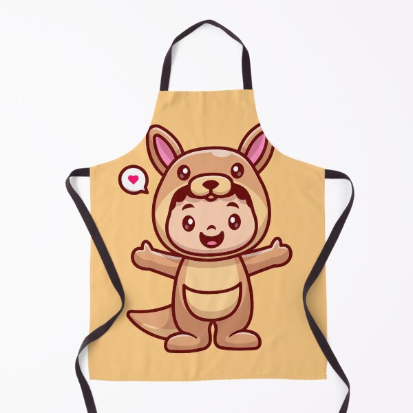 Item preview, Cute Kid Wearing Kangaroo Costume Cartoon Vector Icon Illustration designed and sold by hjian8219.