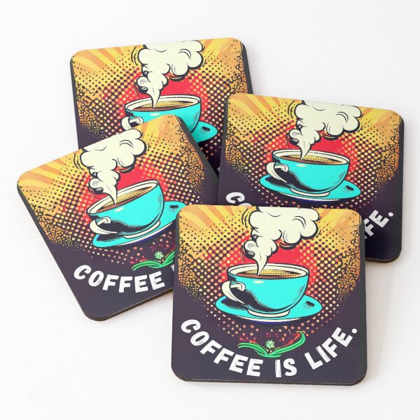 Item preview, Coffee is Life designed and sold by Ball-and-Match.
