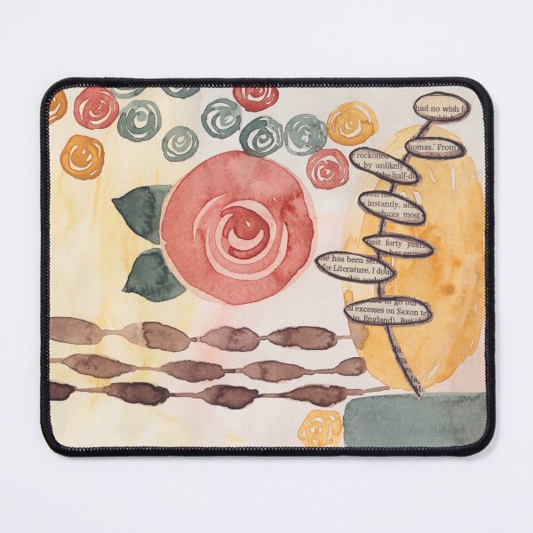 Item preview, Abstract water colour collage designed and sold by JadeWuArt.