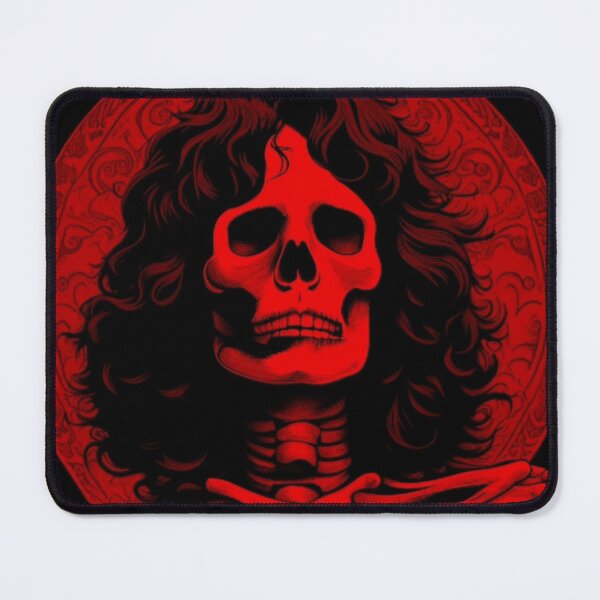 Item preview,  Jim Morrison Dark Red Artwork | Skull Art | Skeleton Art | TheAmericanPoet designed and sold by TheAmericanPoet.