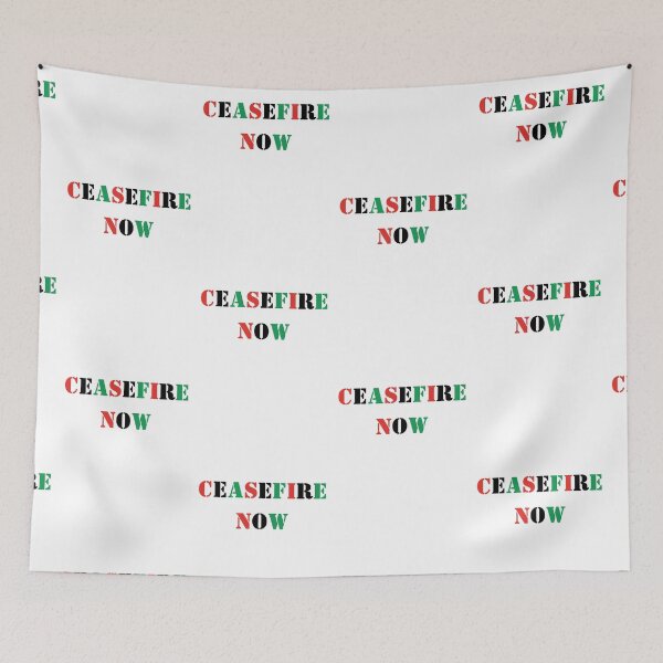Item preview, Ceasefire Now. End The Genocide In Gaza Protest designed and sold by Rebel-Design.