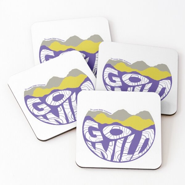 Item preview, Purple Go Wild Mountains designed and sold by CraneCreek.