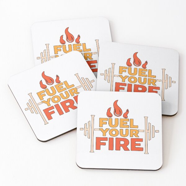 Item preview, Weightlifting - Fuel Your Fire designed and sold by Mindful-Designs.