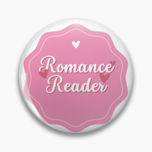 Item preview, Pink Romance Reader Badge designed and sold by nicolecmoon.