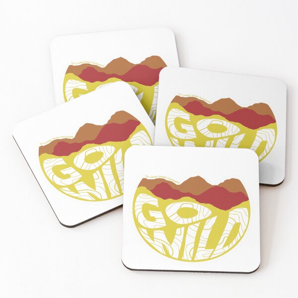 Item preview, Gold Go Wild Mountains designed and sold by CraneCreek.