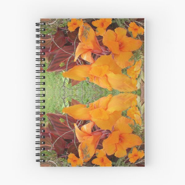 Aperçu de l'œuvre Impression de fleurs orange vif, bonheur, énergie, Pieretto créée et vendue par Pieretto.