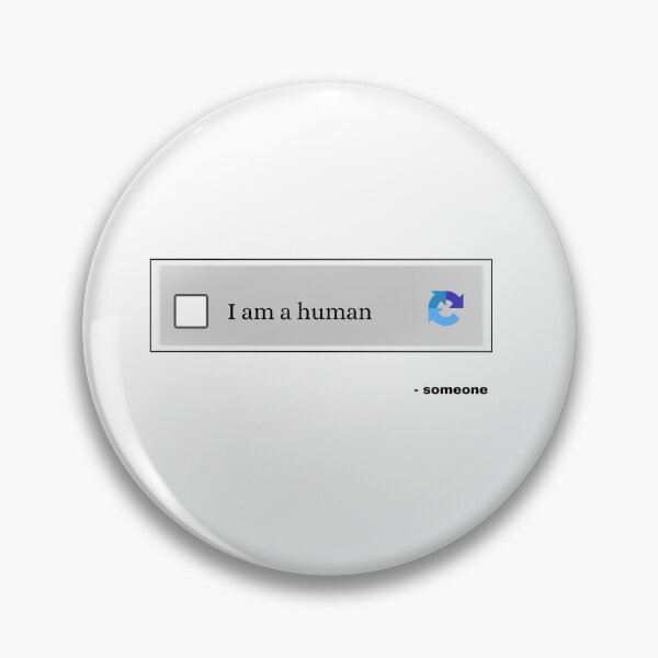 Item preview, Copy of I am a human captcha fill security question she said  designed and sold by Cosmicworld07.