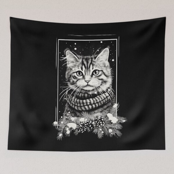 Item preview, Christmas Cat designed and sold by AnnaMDesign.
