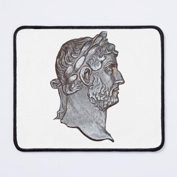Item preview, Roman Emperor Hadrian Coin Portrait Isolated designed and sold by OptimoPrincipi Roman Coins.