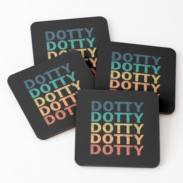 Item preview, Dotty Name - Dotty Vintage Retro Proud Name designed and sold by LeonorBialasz.
