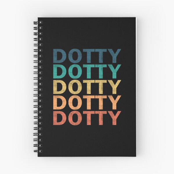 Item preview, Dotty Name - Dotty Vintage Retro Proud Name designed and sold by LeonorBialasz.