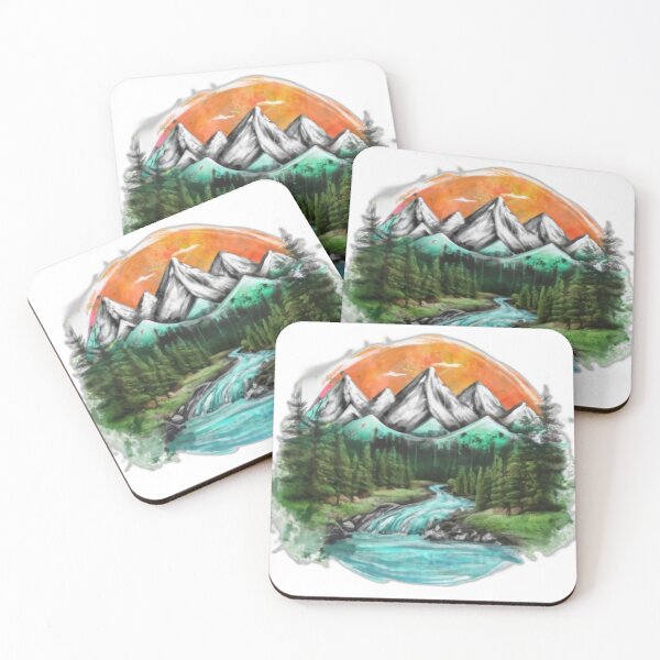 Item preview, Mountain river designed and sold by Tomasz  Siennicki.