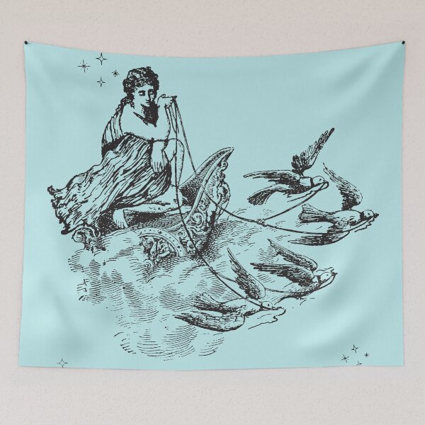Item preview, Aphrodite Greek Goddess of Love and Beauty Quote designed and sold by TheLocoShop.