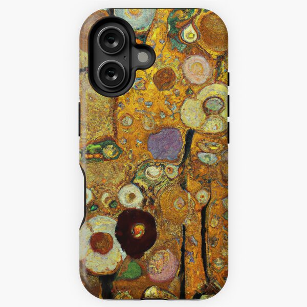Aperçu de l'œuvre Fleurs Gustav Klimt créée et vendue par maniacfitness.