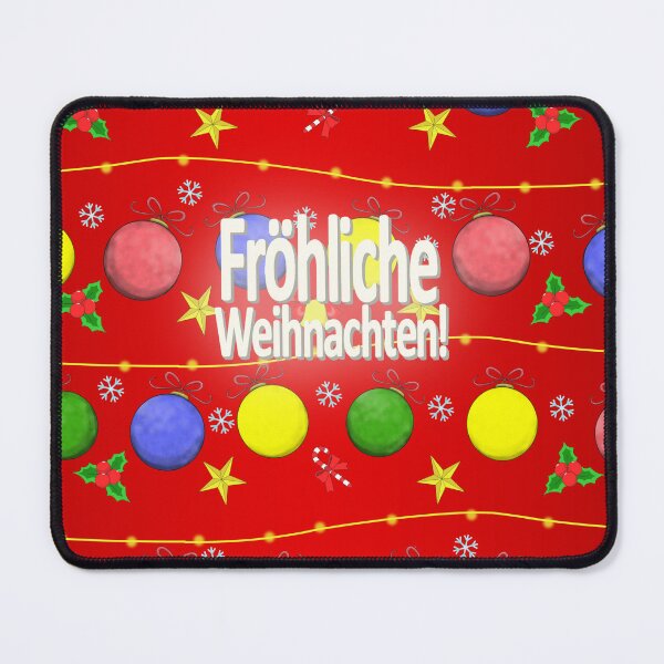 Item preview, fröhliche weihnachten weihnachtskugeln designed and sold by ZiphGames.