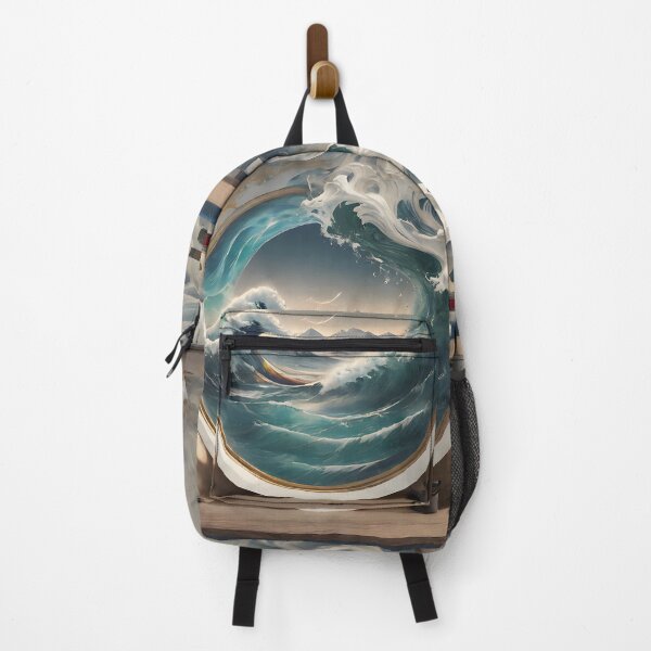 Item preview, Wave Coming Out of a Mirror - Cool Art designed and sold by joejiing.