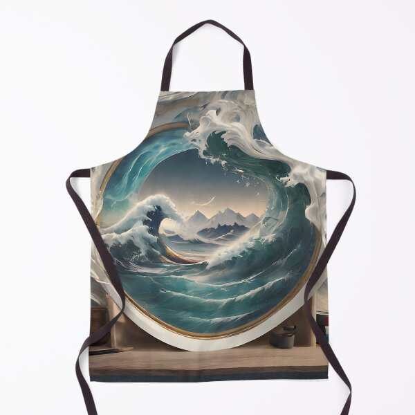 Item preview, Wave Coming Out of a Mirror - Cool Art designed and sold by joejiing.