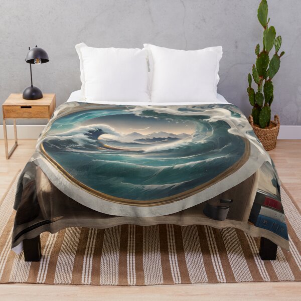 Item preview, Wave Coming Out of a Mirror - Cool Art designed and sold by joejiing.