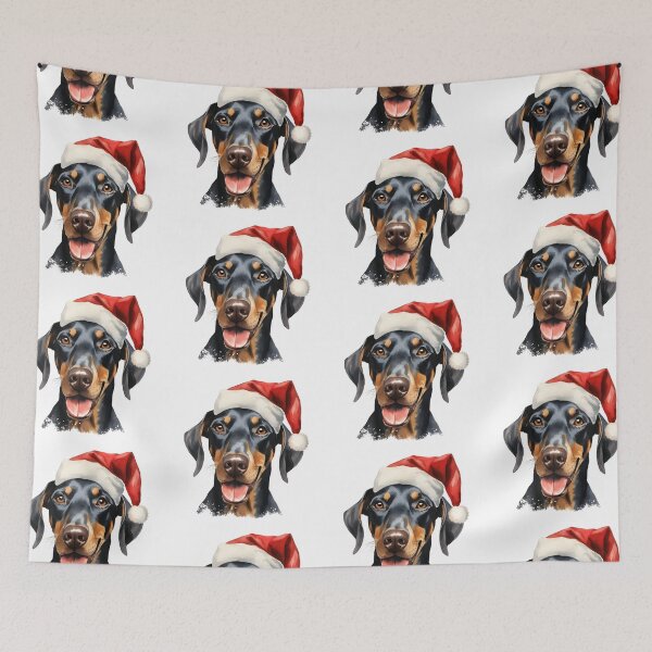 Item preview, Merry Christmas: Doberman Pinscher  designed and sold by rmcbuckeye.